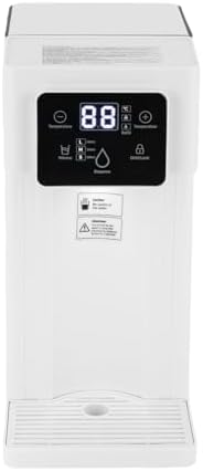 3L Instant Hot Water Dispenser, 1500W Electric Tea Kettle Large Water Boiler Maker Countertop Rectangular Water System Dispenser with NTC Probe Detect for Homes Offices Schools