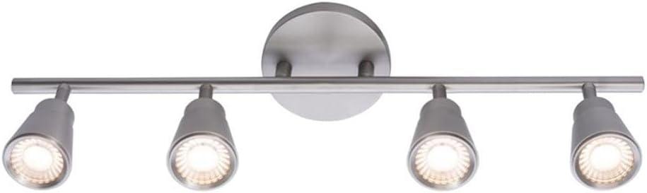 WAC Lighting, Solo 4 Light LED Energy Star Fixed Rail 3000K in Brushed Nickel