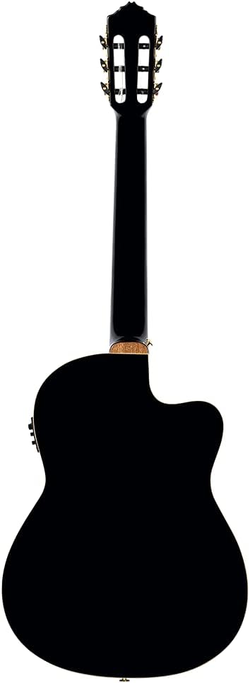 Performer Series Left-Handed Solid Top Thinline Crossover Acoustic-Electric Nylon Classical Guitar w/Bag