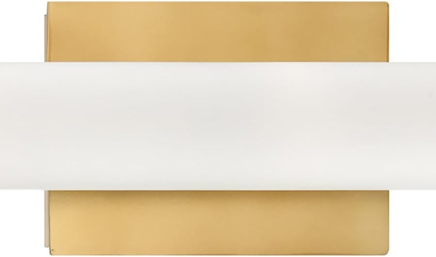 GEORGE KOVACS P5044-248 Tube Wall Sconce, 3-Light, 180 Total Watts, 4.75-in H x 20.5-in W, Honey Gold