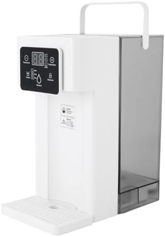 3L Instant Hot Water Dispenser, 1500W Electric Tea Kettle Large Water Boiler Maker Countertop Rectangular Water System Dispenser with NTC Probe Detect for Homes Offices Schools