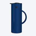 HBJWOV 1000ML Large Capacity ABS Plastic Kettle Hot Water Bottle with Glass Liner Vacuum Insulated Jug(Blue)