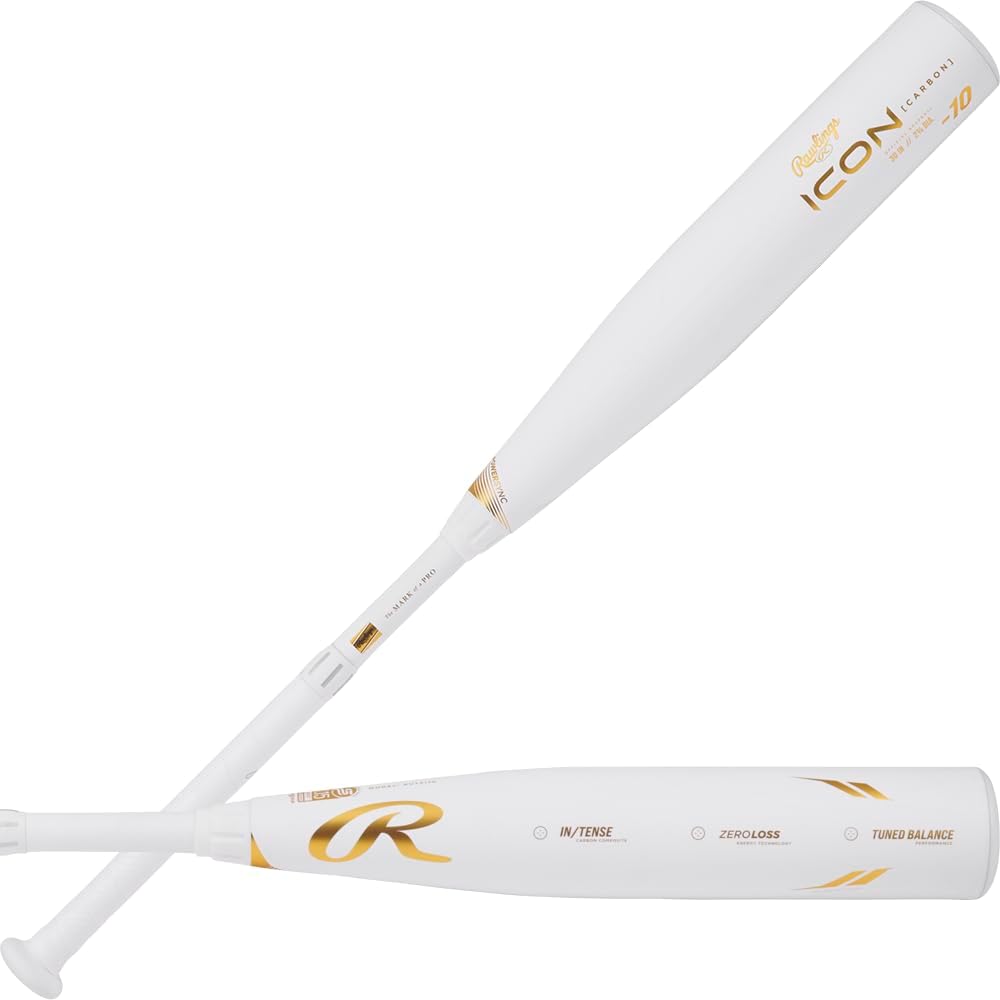 Rawlings | 2024 | ICON Baseball Bat | USSSA | -5 / -8 / -10 Drop | 2 3/4' Barrel | 2 Pc. Composite