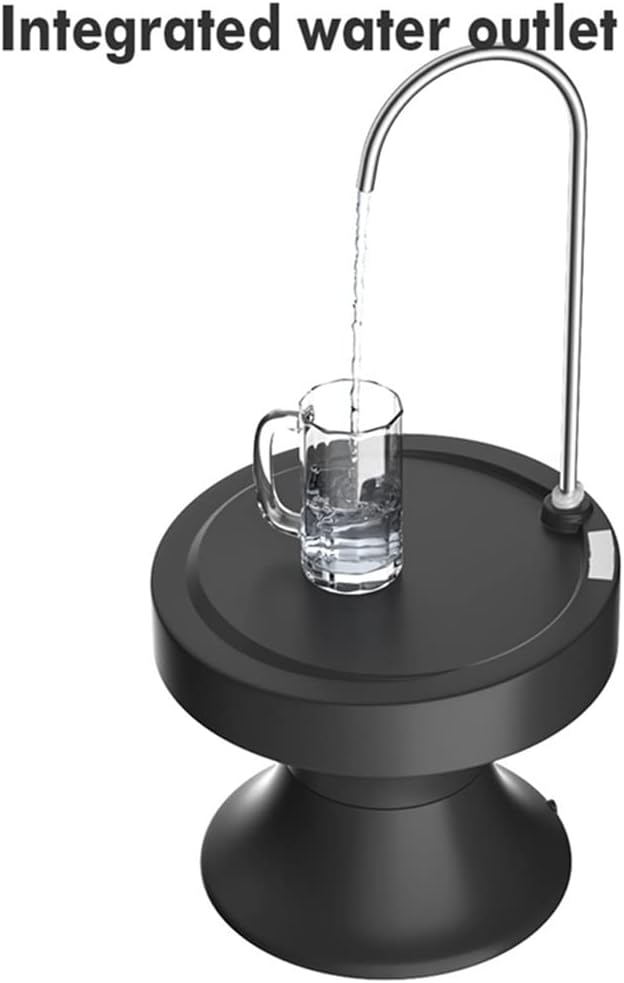 Automatic Electric Drinking Water Dispenser Pump with Removable Tray for 1-5 Gallon Bottle Portable for Home/Kitchen