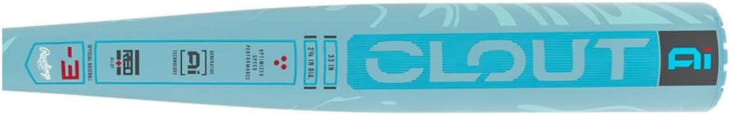 Rawlings Clout AI BBCOR Baseball Bat: RBB5C3 33.5' 30.5 oz.