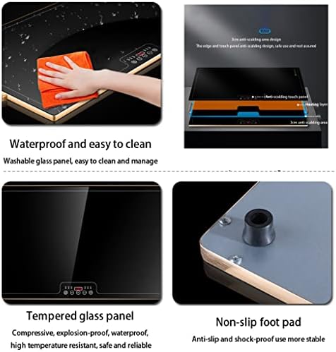 Plate Warmer Electric Food Warmer Plate Warming Trays for Buffets Parties Electric Warming Plate with AdjusTemperature Control 19.7x14.9inch Hot Plate Glass Top Food Warmer Keeps Food Hot
