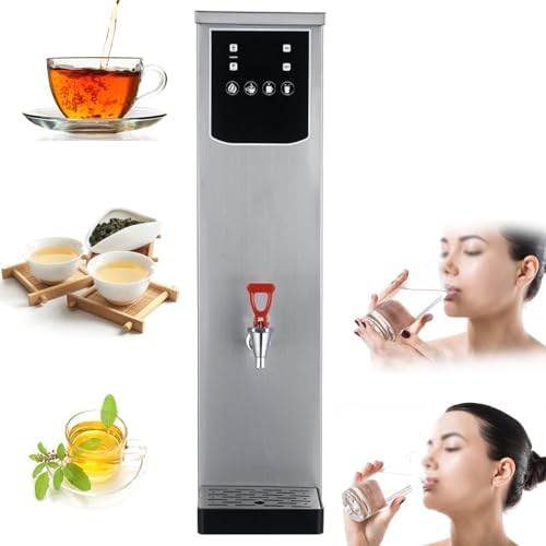 Commercial Hot Water Boiler, 20 L Stainless Steel Hot Water Dispenser,with Auto Temperature Control,for Coffee and Tea Making