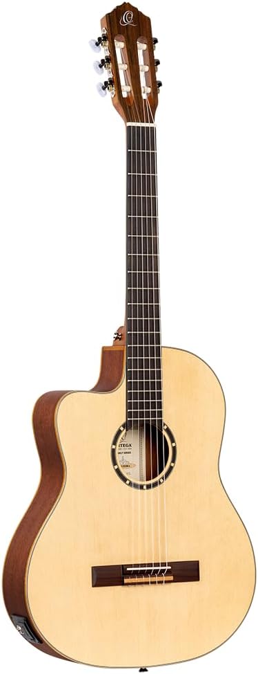 Family Series Thinline Acoustic-Electric Left-Handed Nylon Classical 6-String Guitar w/Bag