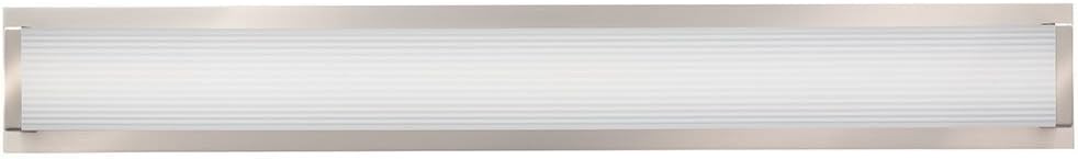 Lithonia Lighting Traditional Square 3K LED Vanity Light, 3-Foot, Brushed Nickel, 36-Inch
