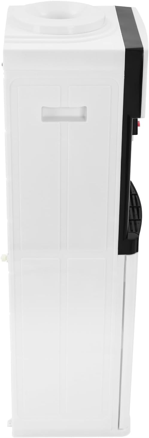 Top Loading Water Dispenser, 500W Standing Hot& Cold Water Dispenser Water Cooler Dispenser, 5 Gallons Water Cooler Rectangular Dispenser for Offices Homes Apartments (Top-Mounted)