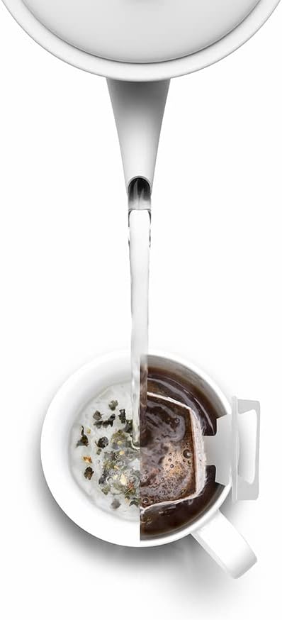 Electric Tea Water Kettle, 850Ml Stainless Steel Tea Kettle, Automatically Shut Off and Boil Dry to Protect Water, Tea and Coffee