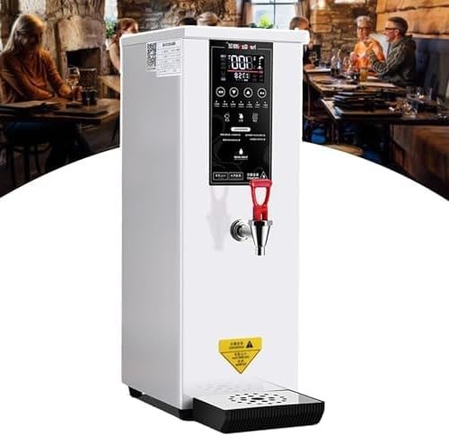 40L Hot Water Boiler,Commercial Hot Water Dispenser,Stainless Steel Automatic Water Heater,with Digital Control Panel