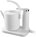 Electric Brewing Kettle, 850Ml Water Station, Quick Boiling Long-Mouth Kettle, Automatic Boiling Water for Tea, Special Kettle for Coffee,White
