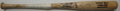 Jeremy Reed Hand Signed Baseball Bat Game Used Seattle Mariners COA Cracked - MLB Game Used Baseballs