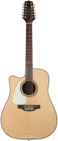 Takamine GD74CE 12-string Left-handed Acoustic-electric Guitar - Natural