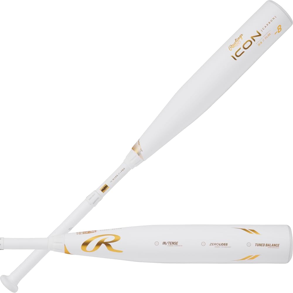 Rawlings | 2024 | ICON Baseball Bat | USSSA | -5 / -8 / -10 Drop | 2 3/4' Barrel | 2 Pc. Composite