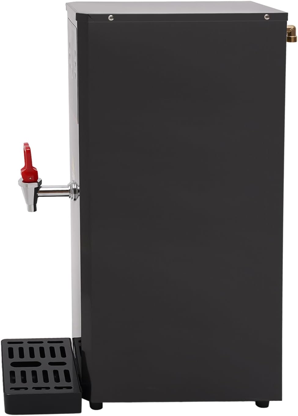 Electric Water Boiler 304 Stainless Steel, Commercial Hot Water Dispenser Digital Display, 1500W, Countertop Water Dispenser for Kitchens, Living Rooms, Cafes, Restaurants, Black(20L/5.28Gal)