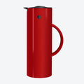 HBJWOV 1000ML Large Capacity ABS Plastic Kettle Hot Water Bottle with Glass Liner Vacuum Insulated Jug(White-Dinosaur Doodle4)