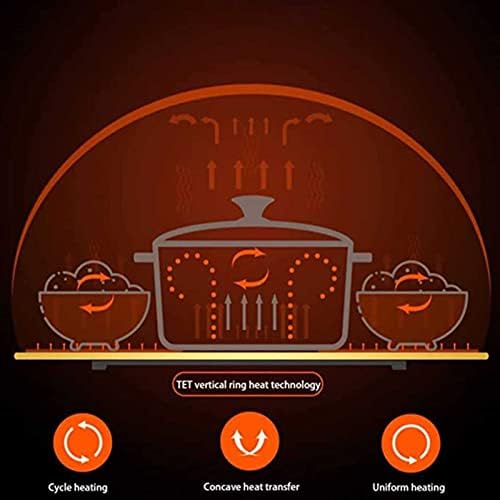 Plate Warmer Electric Food Warmer Plate Electric Warming Tray Hot Plate Keeps Food Hot Electric Food Warmer Plate Tempered Glass Surface for Party Chafing Dish