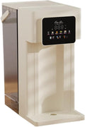 Instant Hot Water Dispenser, Countertop Boiling Water Dispenser with Adjustable 6 Temperatures & 7 Water Volumes, 101oz Removable Water Tank, Quick Heating