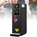 8L Commercial Hot Water Dispenser - Electric Water Boiler for Instant Heating, Automatic Hot Water Machine Ideal for Coffee, Milk, Tea Shops - Black