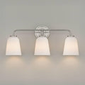 Possini Euro Design Possini Euro Bouchard 24' W Brushed Nickel 3-Light Bath Vanity Light