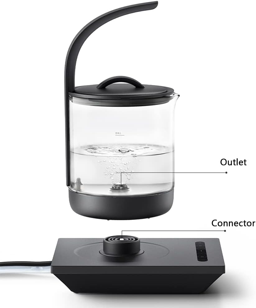 Two-in-One Electric Kettle, with Pumping Function, Digital Display Control Quiet Fast Boiling, Automatic Shutdown, Hot Water Kettle, Tea Or Coffee