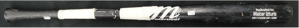 Macier Izturis Official Major League Game Used Baseball Bat Dodgers MLB MI13 - MLB Game Used Bats