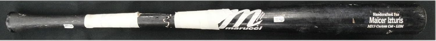 Macier Izturis Official Major League Game Used Baseball Bat Dodgers MLB MI13 - MLB Game Used Bats