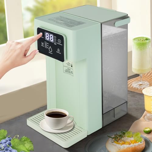 3L Instant Hot Water Dispenser, 1500W Electric Tea Kettle Large Water Boiler Maker Countertop Rectangular Water System Dispenser with NTC Probe Detect for Homes Offices Schools