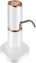 Home Automatic Water Dispenser Hand Press Pump Charging Intelligent Electric Bottled Drinking(Gray)