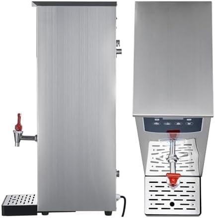 10L Commercial Hot Water Dispenser - Countertop Automatic Fast Heating Boiler with Filter for Tea, Coffee, and Desserts in Hotels & Cafés