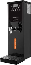 Hotel Bar Water Boiler, Commercial Milk Tea Shop Hot Water Boiler, with Temperature Display Timer Switch, Temperature Adjustable Water Boiler,45L/H