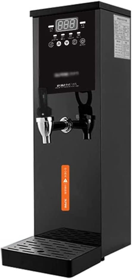 Hotel Bar Water Boiler, Commercial Milk Tea Shop Hot Water Boiler, with Temperature Display Timer Switch, Temperature Adjustable Water Boiler,45L/H