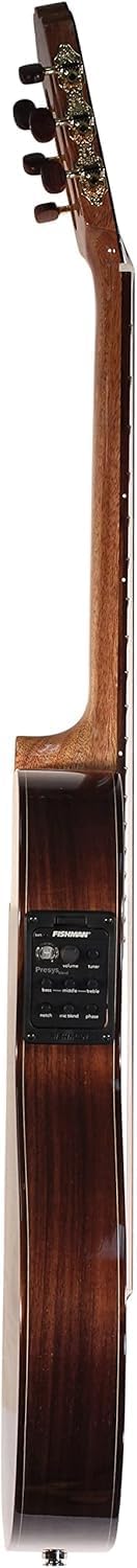 Kremona Fiesta TLR Thin Body Nylon-String Acoustic-Electric Guitar – Natural Finish – Handmade in Europe – Padded Gig Bag Included