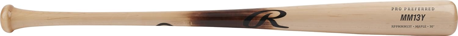 Rawlings Youth Maple Wood Baseball Bat | Pro Preferred Maple