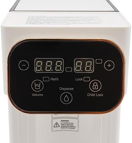 3L Instant Hot Water Dispenser, 1500W Electric Tea Kettle Large Water Boiler Maker Countertop Rectangular Water System Dispenser with NTC Probe Detect for Homes Offices Schools