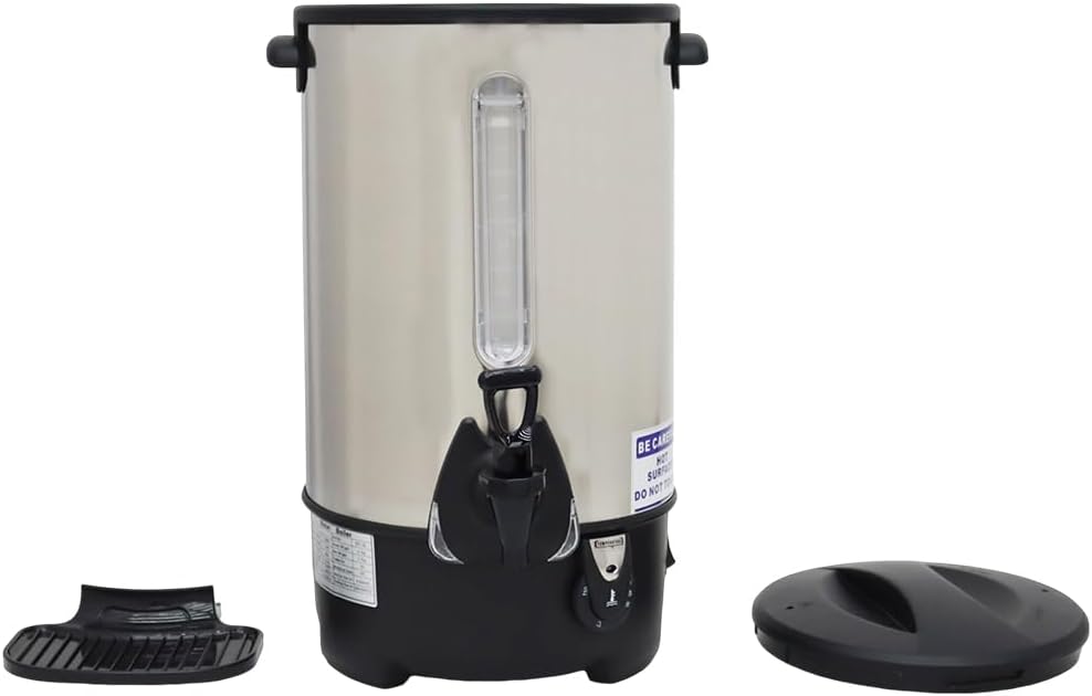 110V Stainless Steel Large Capacity Hot Water Dispenser Commercial Electric Water Boiler Office Kitchen Electric Kettle 23L