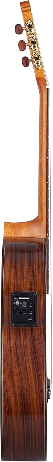 Kremona F65CW – Acoustic/Electric Nylon String Guitar – Handmade in Europe – Padded Gig Bag Included
