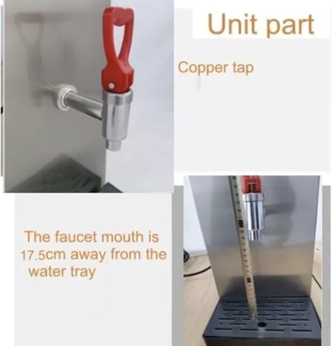 Commercial Hot Water Boiler, 20 L Stainless Steel Hot Water Dispenser,with Auto Temperature Control,for Coffee and Tea Making