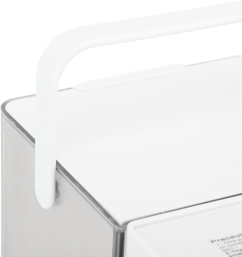 3L Quick Heating Hot Water Dispenser, Adjustable 7 Temperatures, Electric Tea Kettle Large Capacity Countertop Desktop with 3 Second Rapid Heating (US Plug 110V), White
