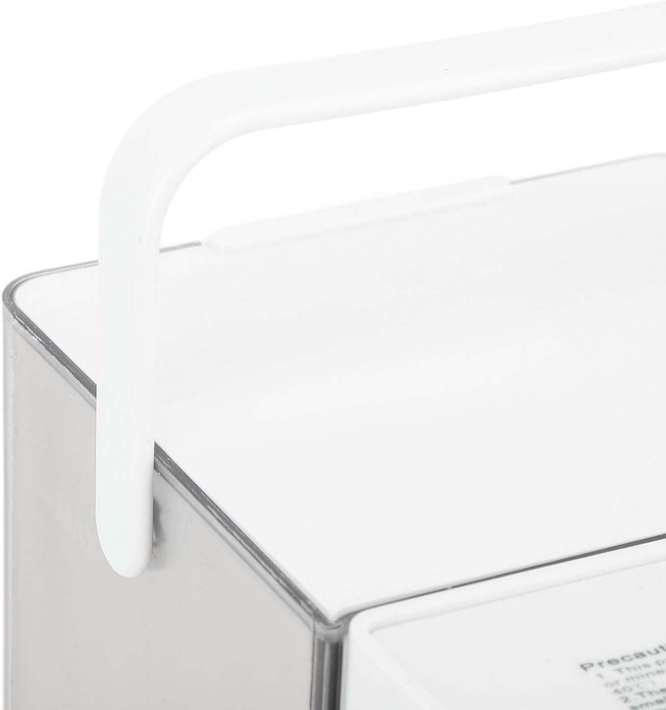 3L Quick Heating Hot Water Dispenser, Adjustable 7 Temperatures, Electric Tea Kettle Large Capacity Countertop Desktop with 3 Second Rapid Heating (US Plug 110V), White
