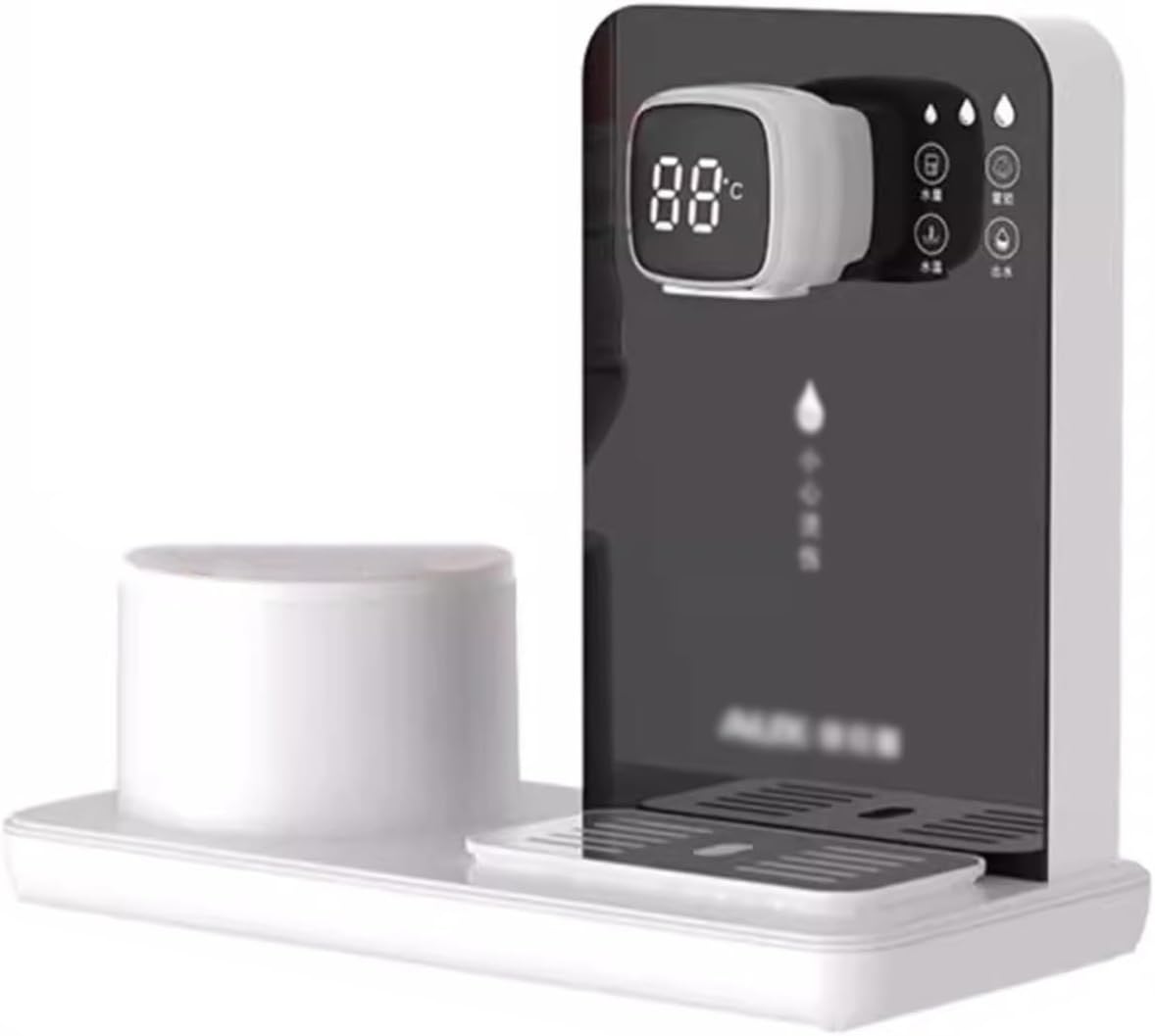 Water Dispenser Instant Hot Water Dispenser Multifunctional Desktop Hot Water Dispenser Adjustable Temperature & Keep Warm Function Mini Drinking Fountain Water Cooler
