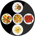 Electric Food Warmer Plate, Electric Warming Tray Hot Plate Tempered Glass Surface Electric Food Warmer Plate Keeps Food Hot for Party Buffet