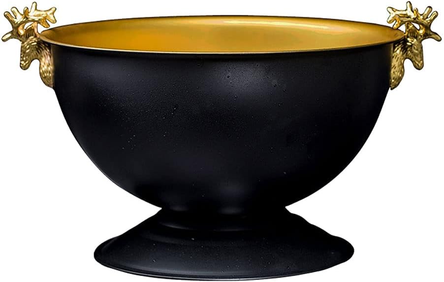 Ice Buckets Large Capacity Ice Bucket Stainless Steel Restaurant Champagne Basin Indoor Outdoor Beverage Ice Bucket Party Bar Wine Basin Insulated Ice Bucket