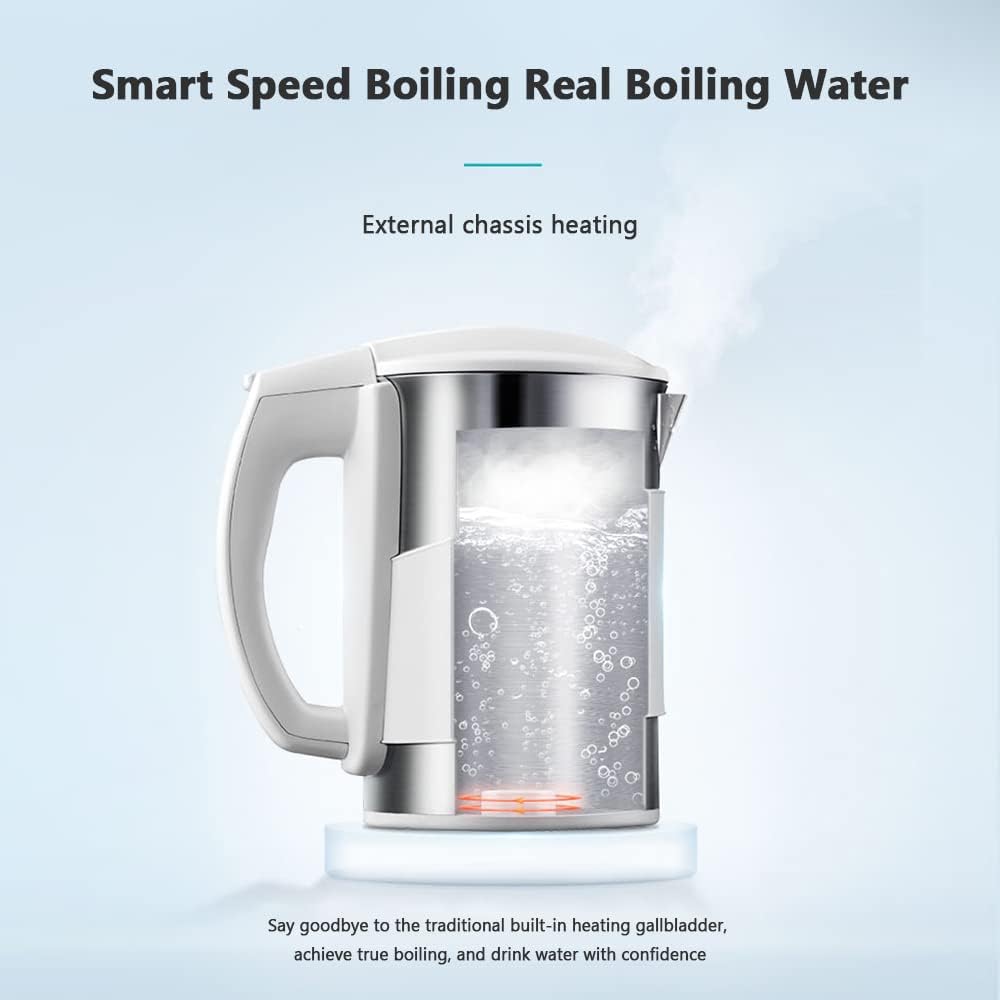 Intelligent Induction Vertical Water Dispenser, Touch-Type One-Button Heating, Anti-Dry Burning, Power Saving, Low Noise Warm Double Door Hot Water Dispenser