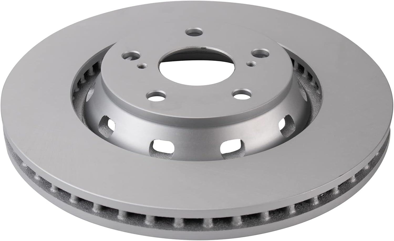 TRQ Front Brake Pad and Rotor Set Ceramic G Coated Rotors Compatible with 2009-2015 Toyota Venza