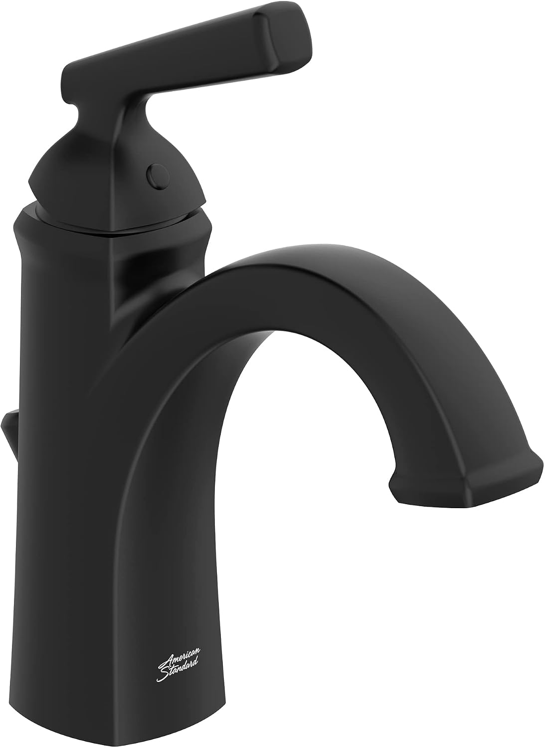 American Standard 7018101.243 Edgemere Single Control Bathroom Faucet, Matte Black
