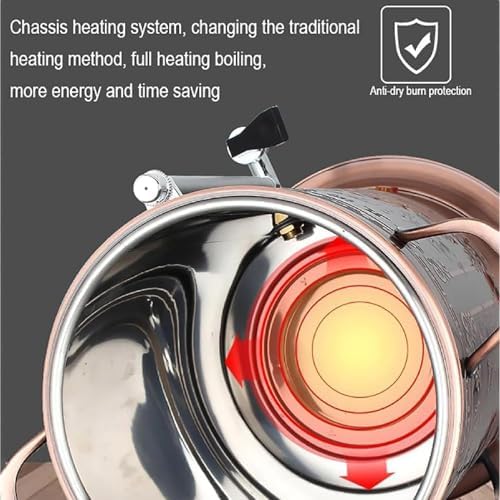Instant Hot Water Dispenser, Stainless Steel Electric Boiler with Temperature Control 30-120℃, Commercial Urn for Tea, Coffee & Milk – Fast & Efficient Heating