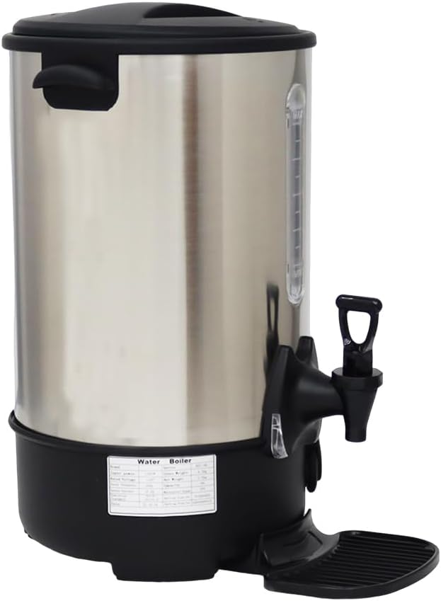 Commercial Grade Hot Water Dispenser 110V Stainless Steel Large Capacity Water Boiler Office Kitchen Electric Kettle for Catering 19.6L